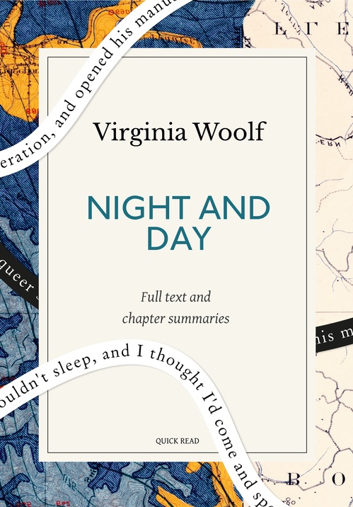 ebook cover of Night and Day: A Quick Read edition, by Quick Read, Virginia Woolf