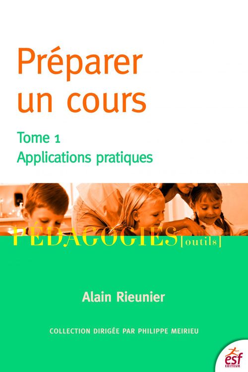 Couverture ebook de Préparer un cours (Tome 1), de Rieunier Alain