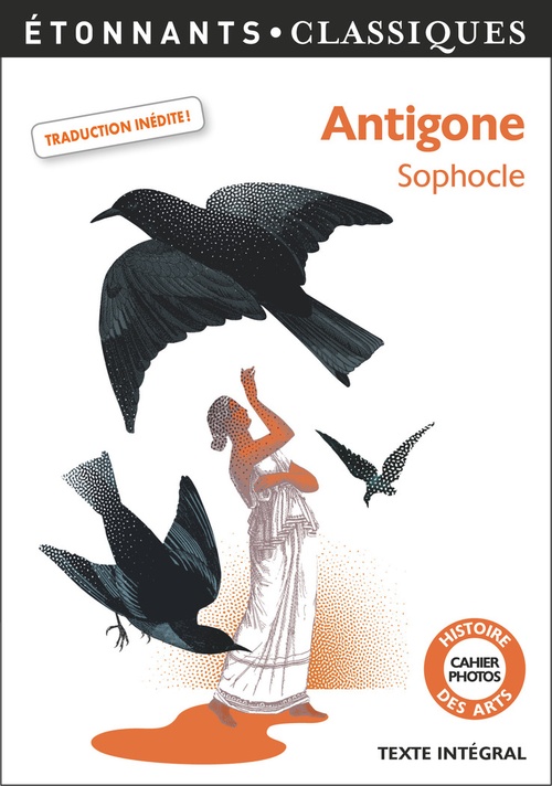 ebook cover of Antigone, by Sophocle