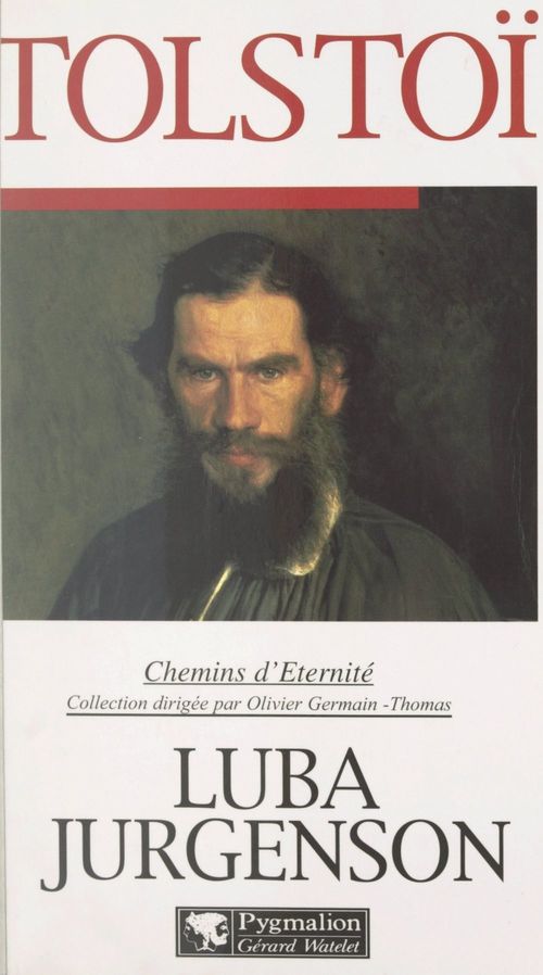 Couverture ebook de Tolstoï, de Luba Jurgenson
