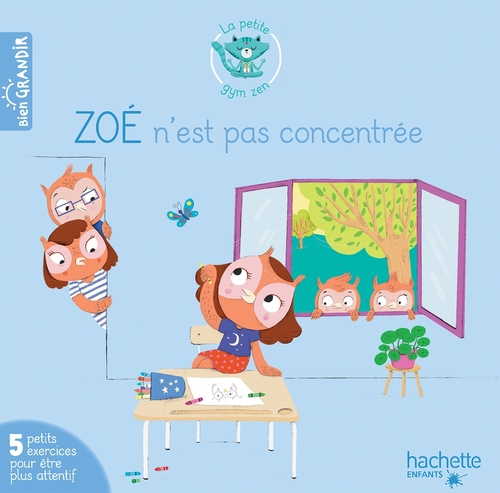 Couverture ebook de Zoé n'est pas concentrée, de Jacques Choque, Isabelle Jouve-Gaudin