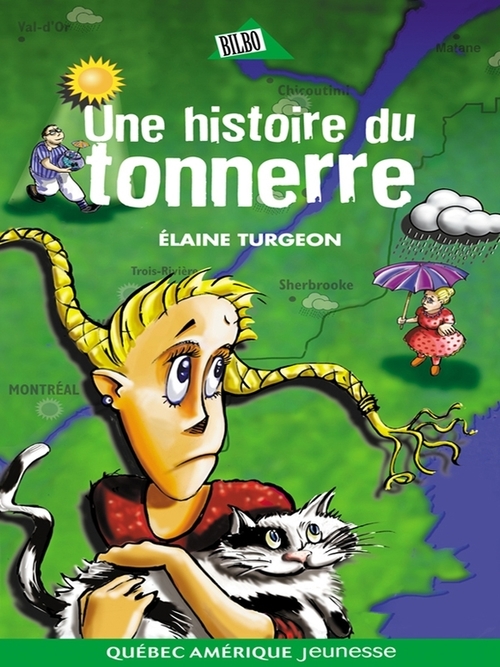 ebook cover of Flavie 02 - Une histoire du tonnerre, by Elaine Turgeon
