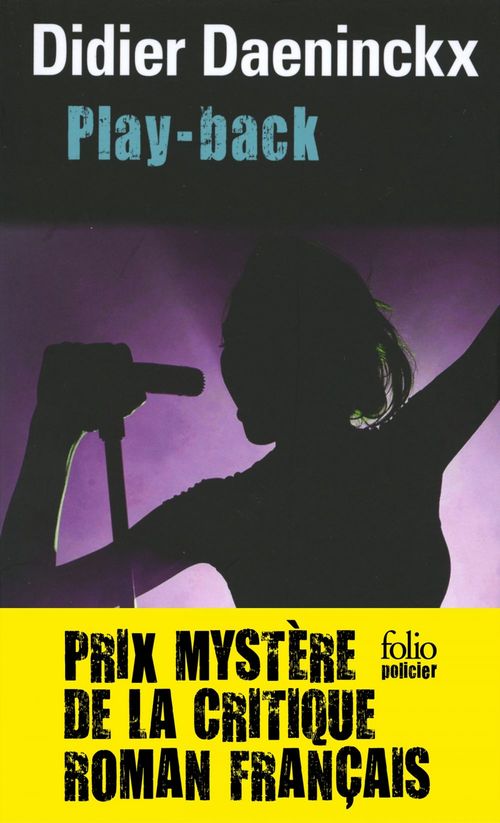 Couverture ebook de Play-back, de Didier Daeninckx