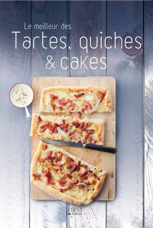 Couverture ebook de Le meilleur des tartes, quiches et cakes, de Collectif
