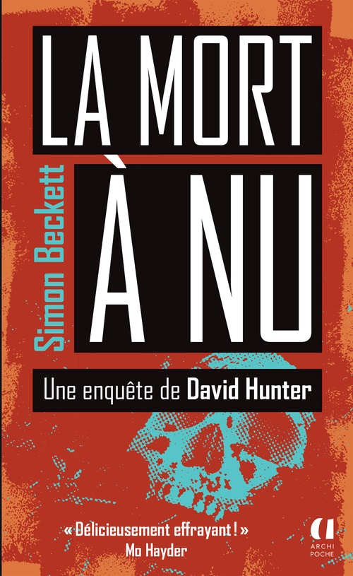 ebook cover of La mort à nu, by Simon Beckett