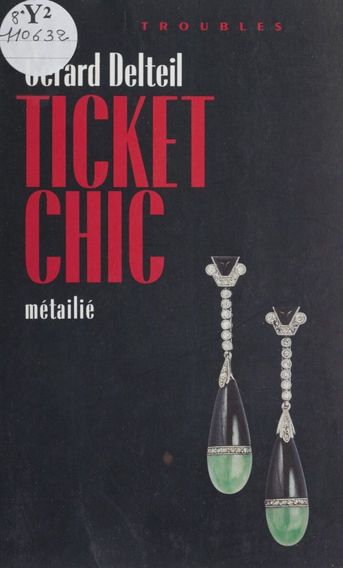 ebook cover of Ticket chic, by Delteil Gerard