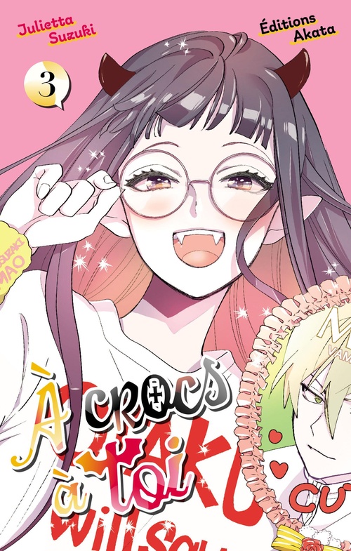 Couverture ebook de À crocs à toi - Tome 3, de Julietta Suzuki