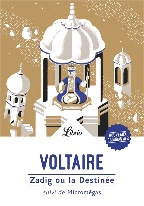 Couverture ebook de Zadig ou La destinée, de Voltaire