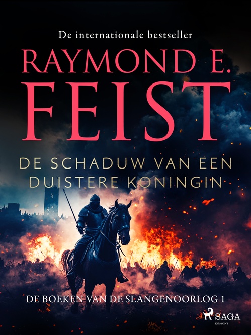ebook cover of De schaduw van een duistere koningin, by Raymond E. Feist