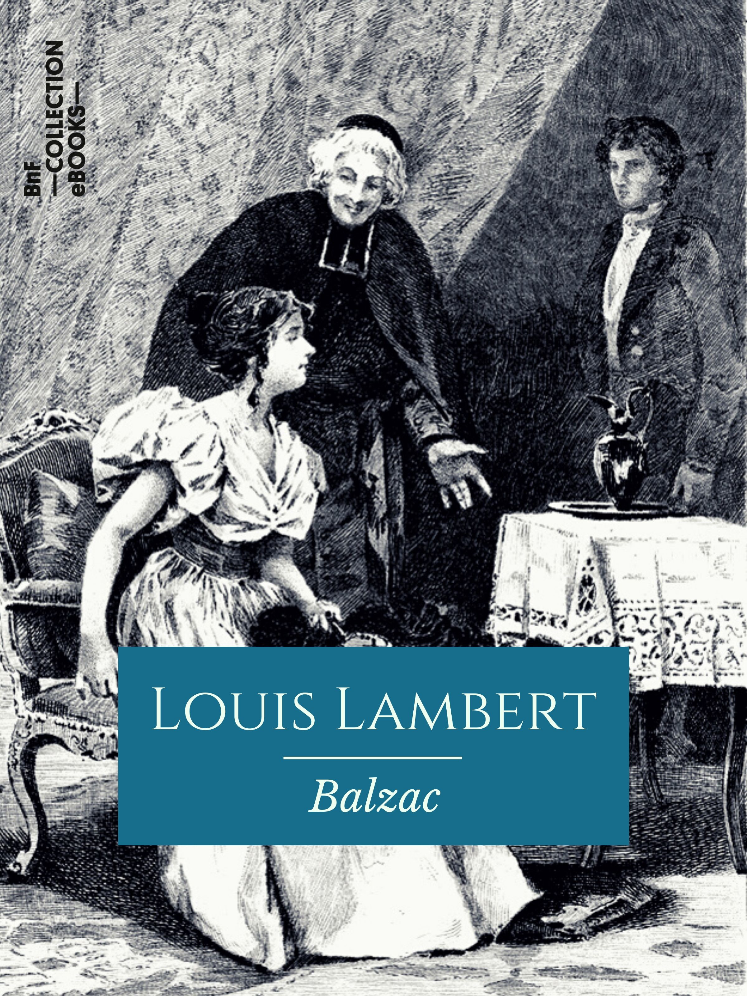 Couverture ebook de Louis Lambert, de Honore De Balzac