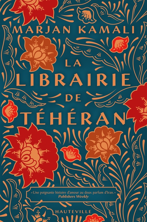 ebook cover of La Librairie de Téhéran, by Marjan Kamali