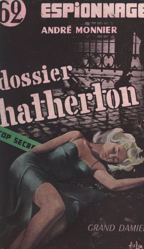 Couverture ebook de Dossier Hatherton, de Andre Monnier