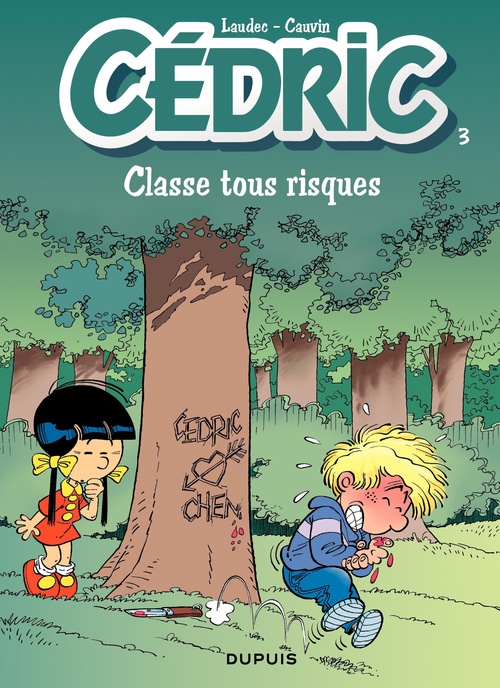 Couverture ebook de Cédric - Tome 3 - Classe tous risques, de Raoul Cauvin, Laudec