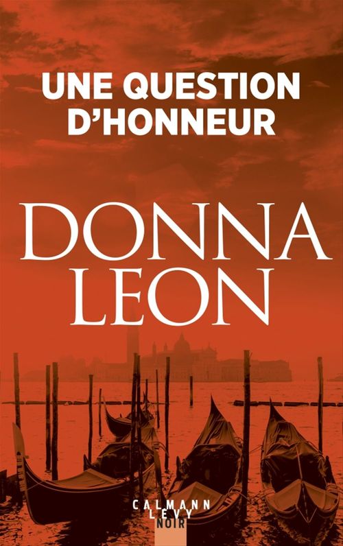 ebook cover of Une question d'honneur, by Donna Leon
