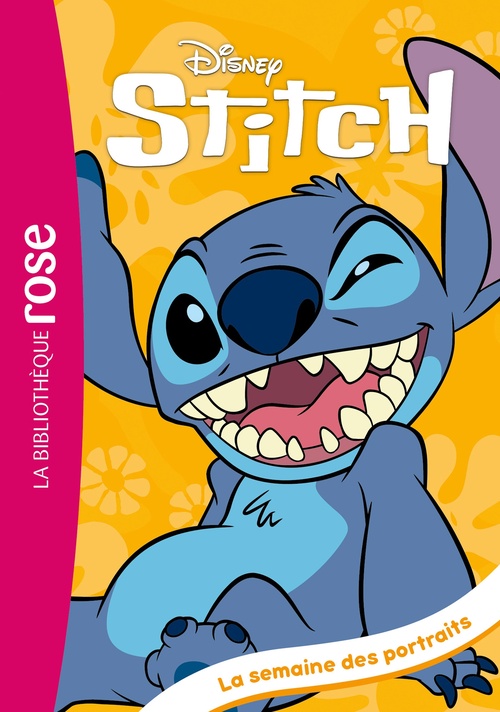 ebook cover of Stitch ! 04 - La semaine des portraits, by Disney
