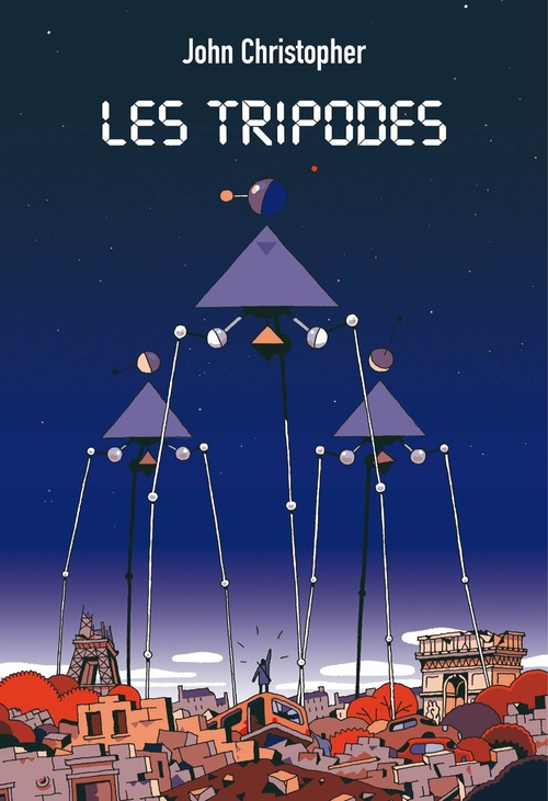 Couverture ebook de Les tripodes, de John Christopher