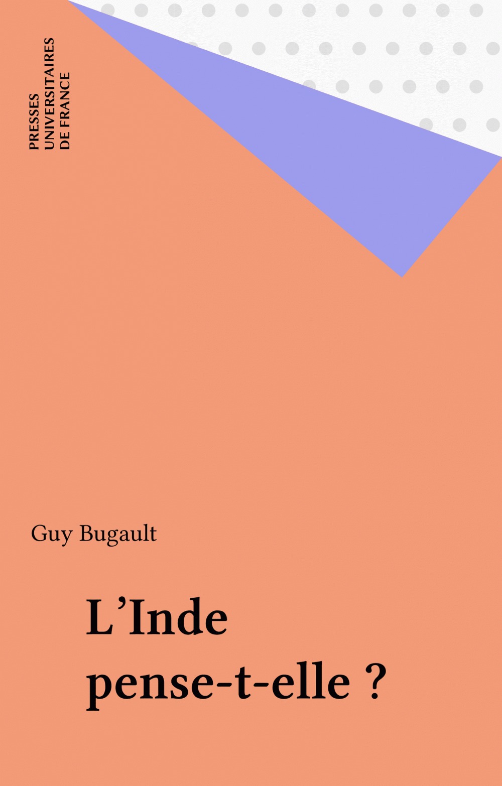 Couverture ebook de L'Inde pense-t-elle ?, de Guy Bugault