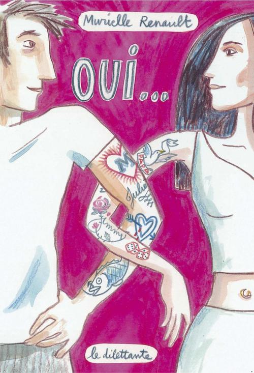 Couverture ebook de Oui..., de Murielle Renault