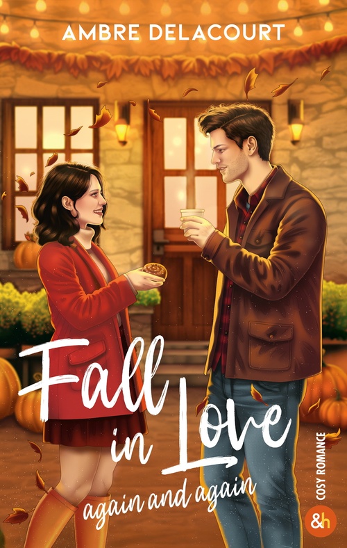 ebook cover of Fall in Love again and again, by Ambre Delacourt