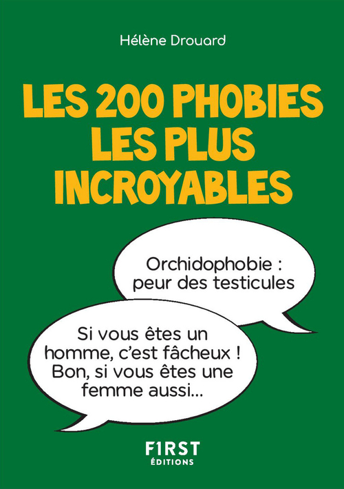 Couverture ebook de Petit livre de - Les 200 phobies les plus incroyables, de Helene Gest-drouard