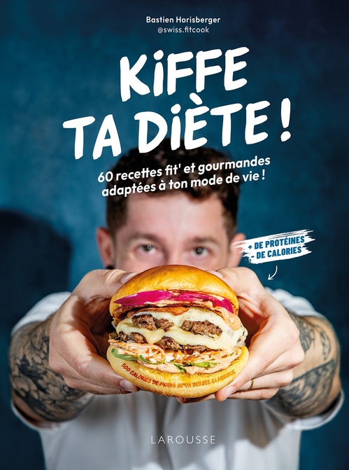 Couverture ebook de Kiffe ta diète ! - Swiss Fit Cook, de Bastien Horisberger