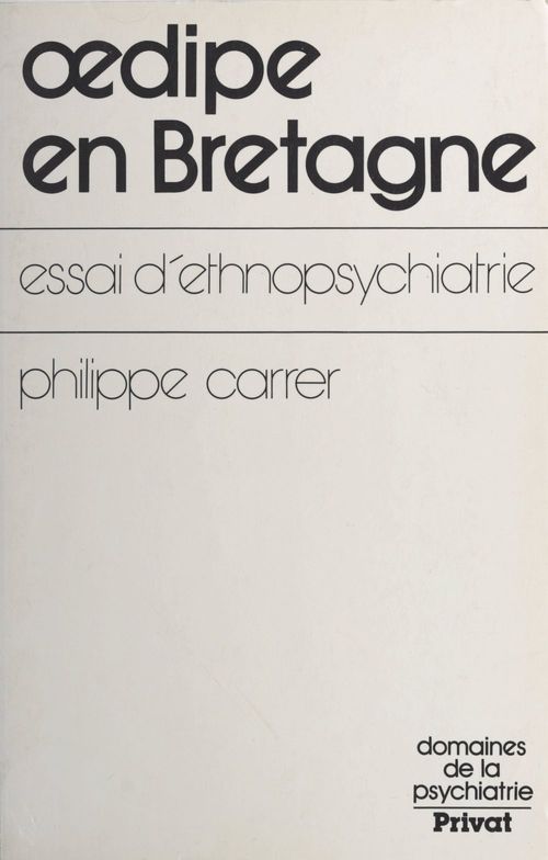 ebook cover of OEdipe en Bretagne, by Philippe Carrer