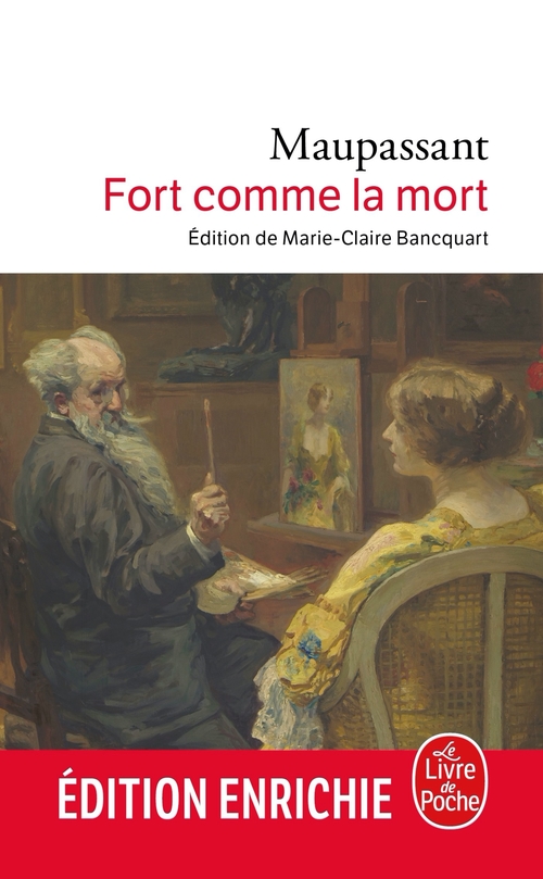 Couverture ebook de Fort comme la mort, de Guy de Maupassant