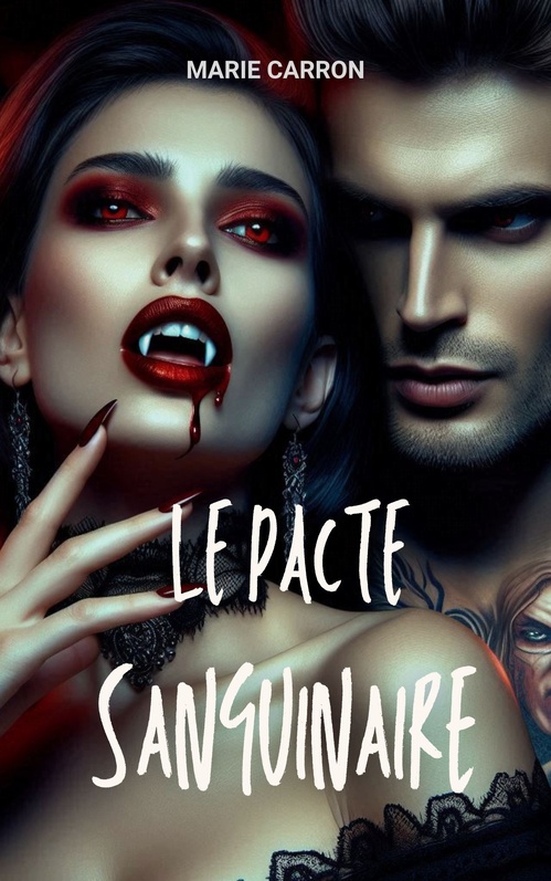 Couverture ebook de Le Pacte Sanguinaire, de Marie Carron