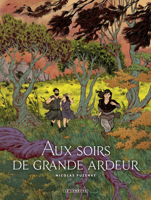 ebook cover of Aux soirs de grande ardeur, by Nicolas Puzenat