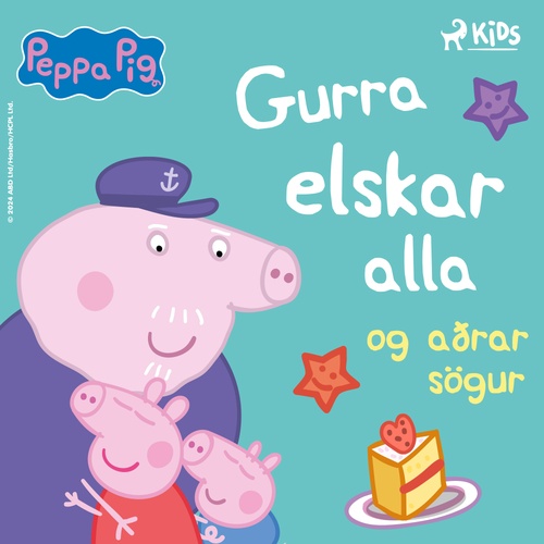 Couverture audiobook de Gurra Grís - Gurra elskar alla og aðrar sögur, de Mark Baker, Neville Astley