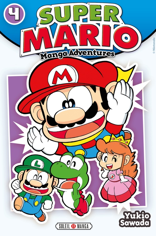 Couverture ebook de Super Mario Manga Adventures T04, de Nintendo, Yukio Sawada