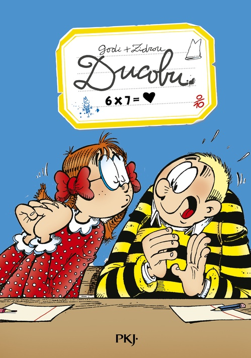 Couverture ebook de Ducobu - Tome 2 6 X 7 = coeur, de Godi, Zidrou