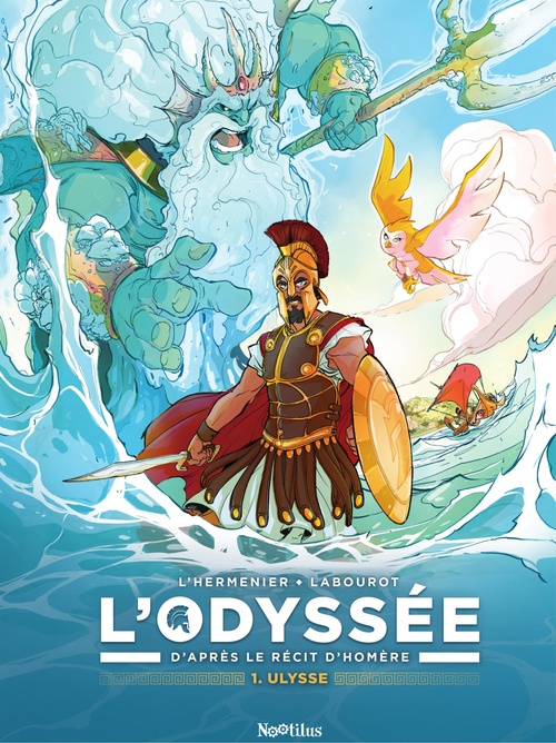 Couverture ebook de L'Odyssée - Tome 1 - Ulysse, de Maxe L'Hermenier