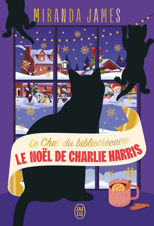 ebook cover of Le Chat du bibliothécaire (Tome 10) - Le Noël de Charlie Harris, by Miranda James