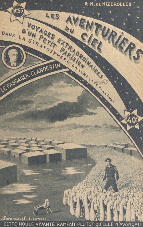 ebook cover of Les aventuriers du ciel, by Rene-Marcel De Nizerolles