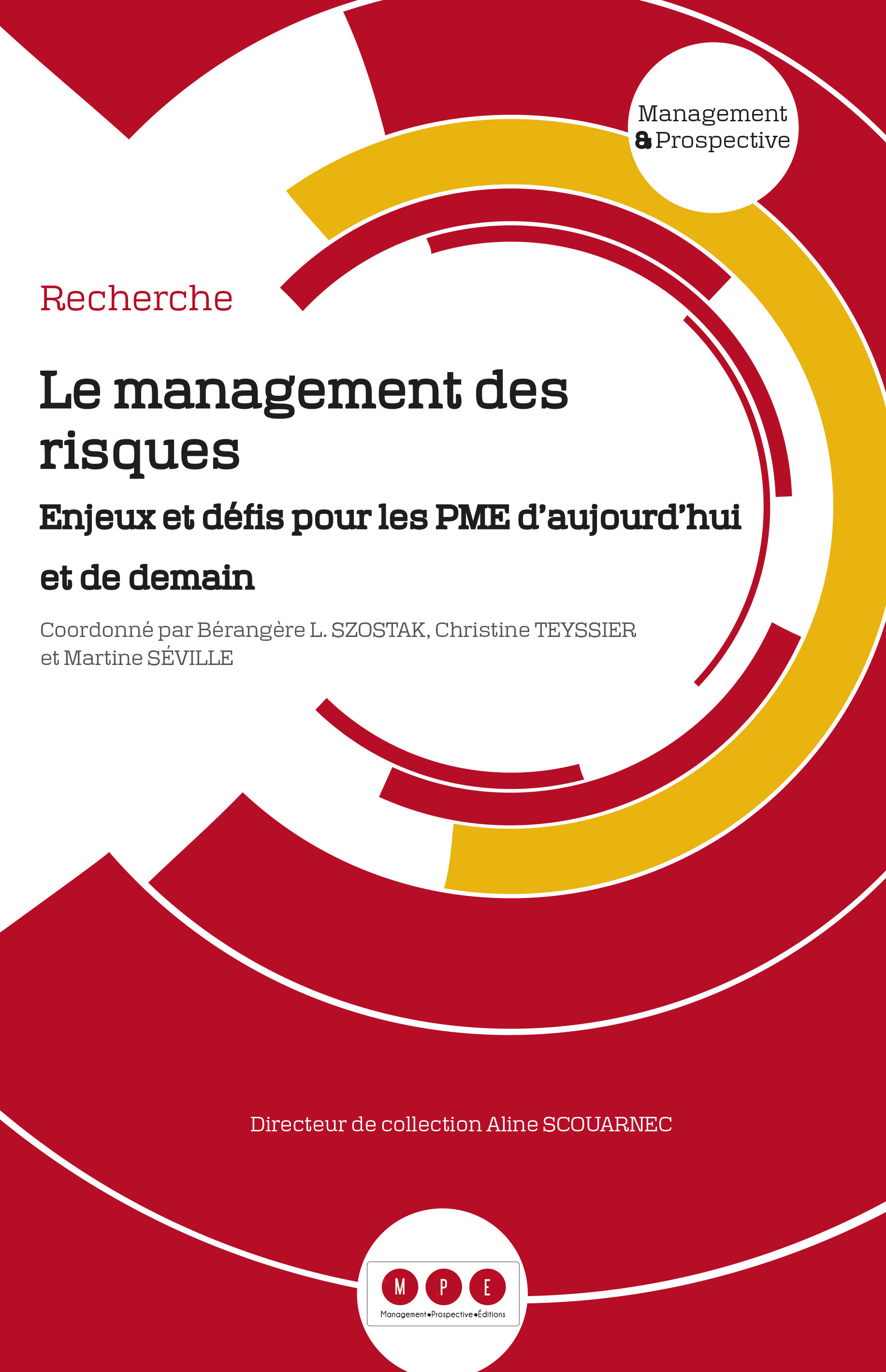 ebook cover of Le management des risques, by L. Szostak Berangere