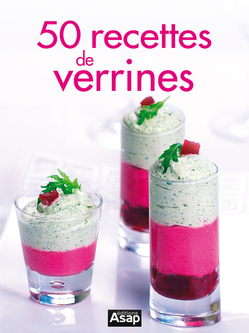 ebook cover of 50 recettes de verrines, by Sylvie Aït-ali