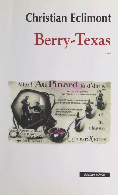 Couverture ebook de Berry-Texas, de Christian Eclimont