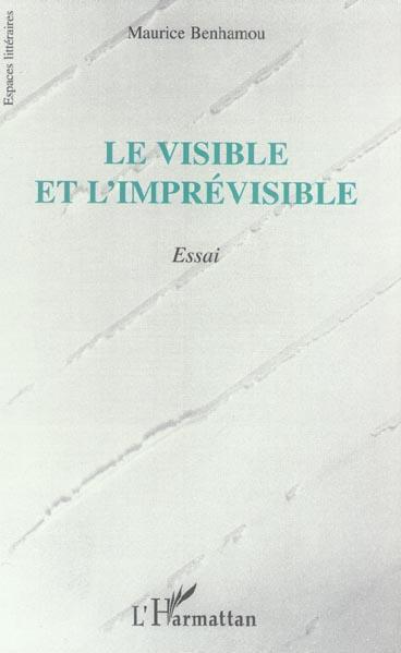 Couverture ebook de Le visible et l'imprévisible, de Maurice Benhamou