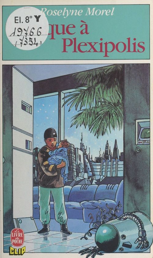 ebook cover of Panique à Plexipolis, by Roselyne Morel