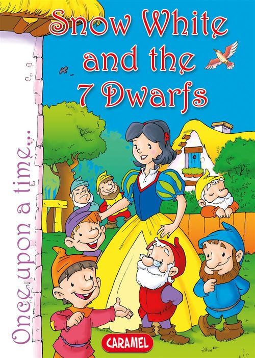 Couverture ebook de Snow White and the Seven Dwarfs, de Jacob And Wilhelm Grimm, Jesus Lopez Pastor, Once Upon A Time