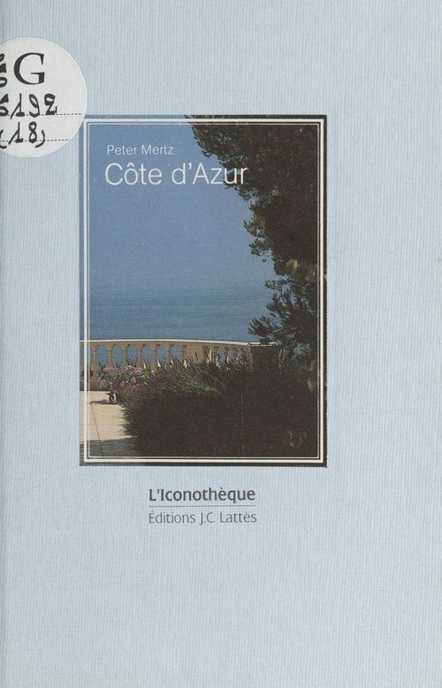 Couverture ebook de Côte d'Azur, de Peter Mertz