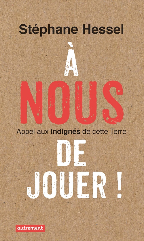 ebook cover of À nous de jouer !, by Stéphane Hessel