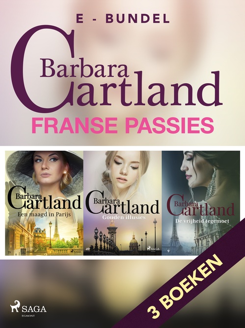 ebook cover of Franse passies, by Barbara Cartland