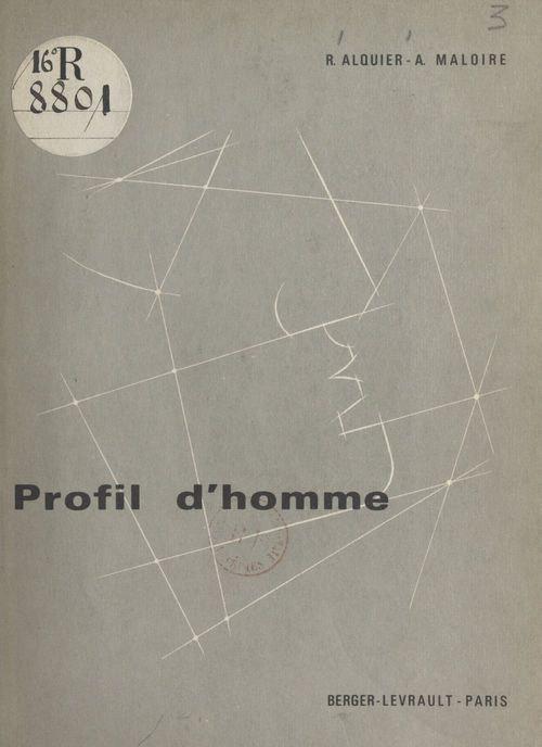 Couverture ebook de Profil d'homme, de Albert Maloire, Rene Alquier