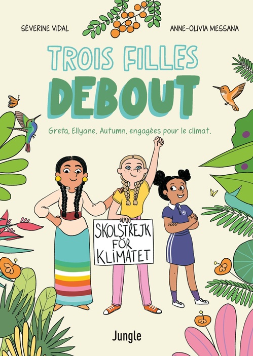 ebook cover of Trois filles debout, by Severine Vidal