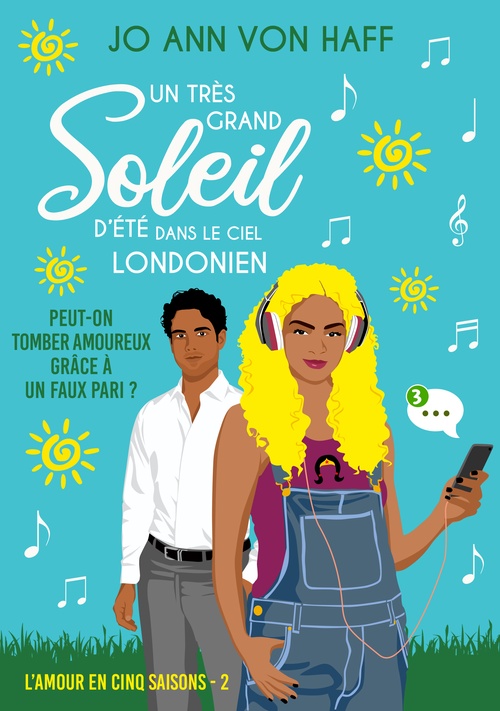 Couverture ebook de Un très grand soleil d'été dans le ciel londonien, de Jo Ann von Haff