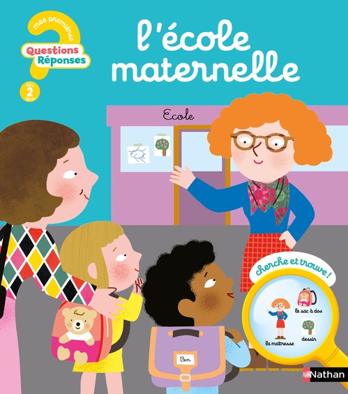 Couverture ebook de L'école maternelle, de Cécile Jugla