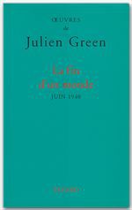 Couverture ebook de La Fin d'un monde, de Julien Green
