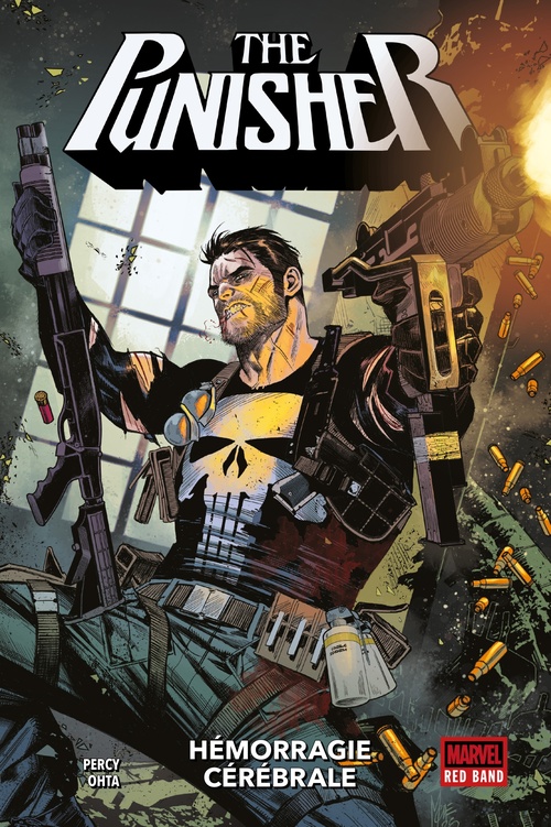 Couverture ebook de Punisher: Red Band - Hémorragie cérébrale, de Benjamin Percy